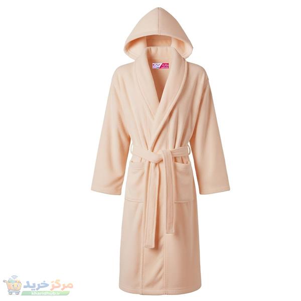 حوله پالتویی حوله هنر مدل تن پوش طرح ساده کد 02 سایز 125