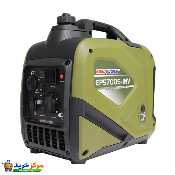 موتور برق بنزینی 3.24 اسب بخار یورو پاور مدل ep5700s-in