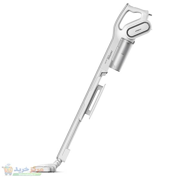 جارو شارژی عصایی درما مدل DX 700 با قدرت موتور 600 وات، طراحی ارگونومیک و منبع تغذیه برق شهری