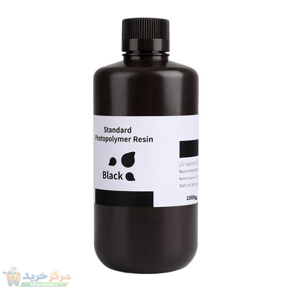 رزین پرینتر سه بعدی الگو مدل Standard Resin حجم یک لیتر