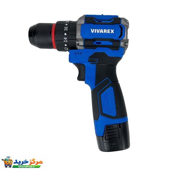 دریل شارژی 16/8 ولت براشلس ویوارکس مدل VR1610V-21BL