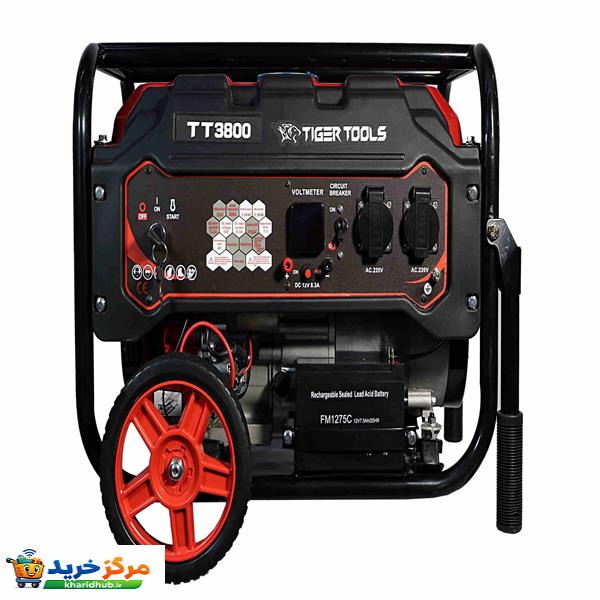 موتور برق بنزینی 7.5 اسب بخار تایگر تولز
مدل  TIGER 3800TT