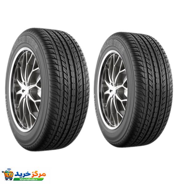 لاستیک خودرو یزد تایر مدل T-Mercury سایز 15 / 60 / 205 تولید سال 1404 - 2 حلقه
