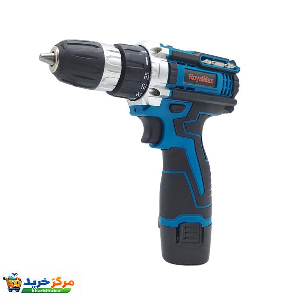 دریل پیچ گوشتی شارژی صنعتی رویال مکس مدل 18V کد01