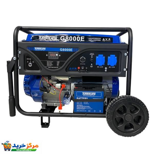 موتور برق بنزینی 10 اسب بخار توربوژن مدل G8000E