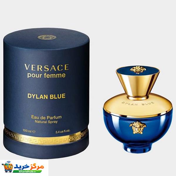 ادو پرفیوم زنانه ورساچه مدل Dylan Blue حجم 100 میلی لیتر