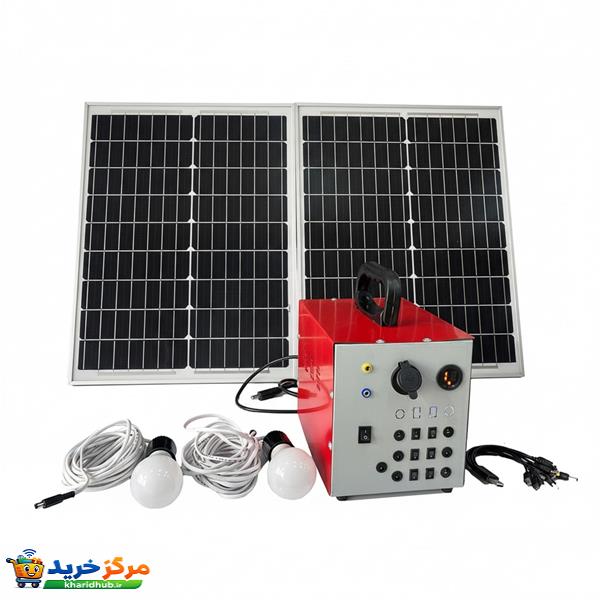 سیستم روشنایی و پاوربانک خورشیدی مدل TG6018-60W