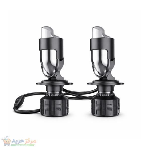 هدلایت خودرو مدل T80 پایه H4 بسته دو عددی