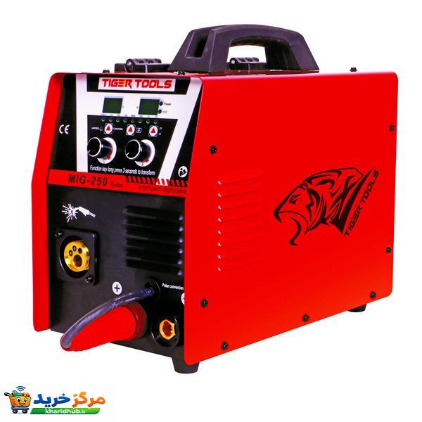 دستگاه جوش 250 آمپر تایگر تولز مدل 250MIG-TIG-MMA-TURBO-Co2