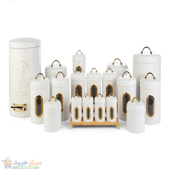 سرویس 20 پارچه جلو پنجره درب ویکتوریا طرح ورونا