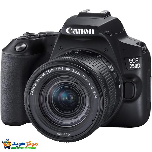 دوربین دیجیتال کانن مدل EOS 250D به همراه لنز 55-18 میلی متر IS STM