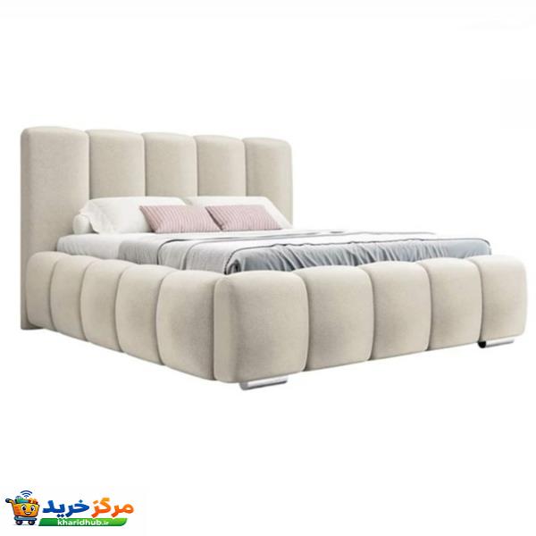 تخت خواب ام دی اف دو نفره مدل الماس سایز 160×200سانتی متر