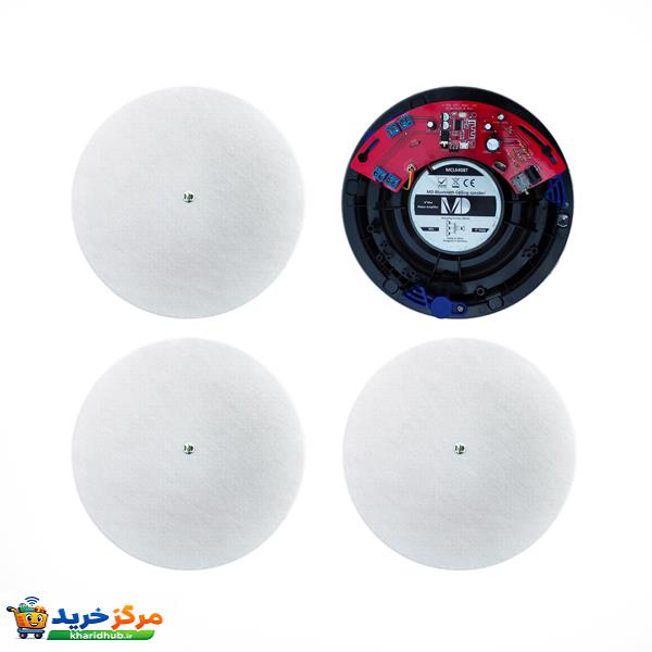 اسپیکر سقفی بلوتوثی ام دی مدل MD-MCL640BT4 بسته 4 عددی