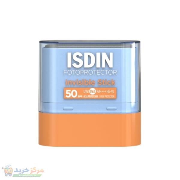 استیک ضدآفتاب بدون رنگ ایزدین spf 50 مدل Fotoprotector مناسب انواع پوست وزن 10 گرم