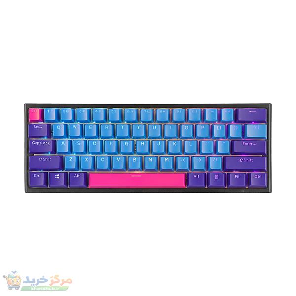کیبورد بویی مدل 61Mini - Cherry MX Blue Switch - Lavender Color