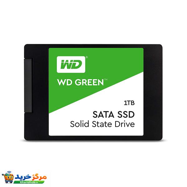 اس اس دی اینترنال SATA III وسترن دیجیتال مدل WD Green ظرفیت 1 ترابایت
