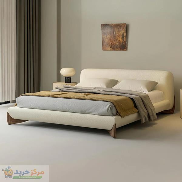 تخت خواب دونفره تدی مدل لیانا سایز 180×200 سانتی‌ متر