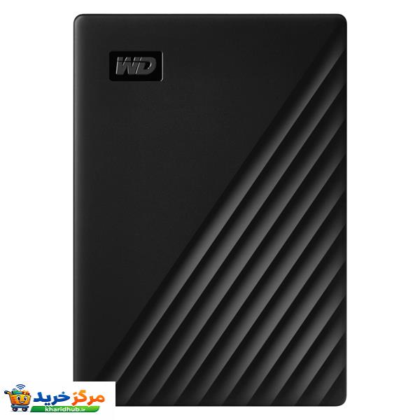 هارد اکسترنال وسترن دیجیتال مدل My Passport ظرفیت یک ترابایت دارای رابط USB Type-A 3.2