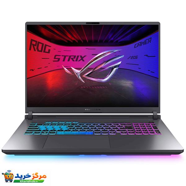 لپ تاپ 18 اینچی ایسوس مدل ROG Strix G18 G815LW-G18.U95080-Core Ultra 9 275HX-32GB DDR5 5600MHz-2TB SSD-RTX5080 16GB-QHD 240Hz-W