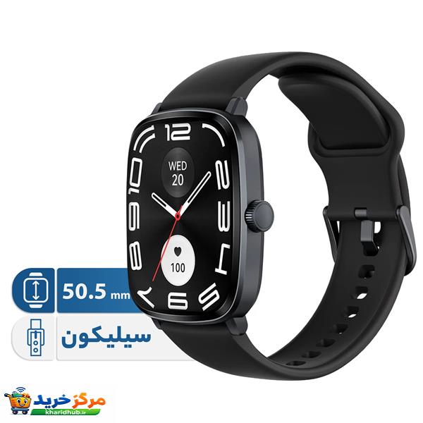 ساعت هوشمند 50.5 میلی متری هایلو مدل RS5 با بند سیلیکونی