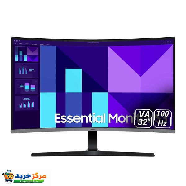 مانیتور خمیده گیمینگ 32 اینچ سامسونگ مدل Essential S3 S32D392GAM
