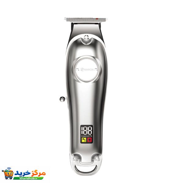 ماشین اصلاح موی سر و صورت پرومارون مدل RL706 با تیغه کروم و استیل ضدزنگ، باتری 600mAh، نمایشگر دیجیتال، قابلیت اصلاح صفر، شانه متحرک 2 تا 4 میلی‌متر، طراحی ارگونومیک و مقاوم در برابر ضربه، شارژ سریع 50 دقیقه‌ای و منبع انرژی باتری قابل شارژ