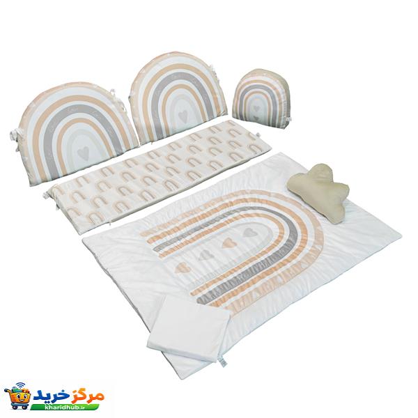 سرویس خواب 7 تکه کودک مامزکیوتی مدل رنگین کمان