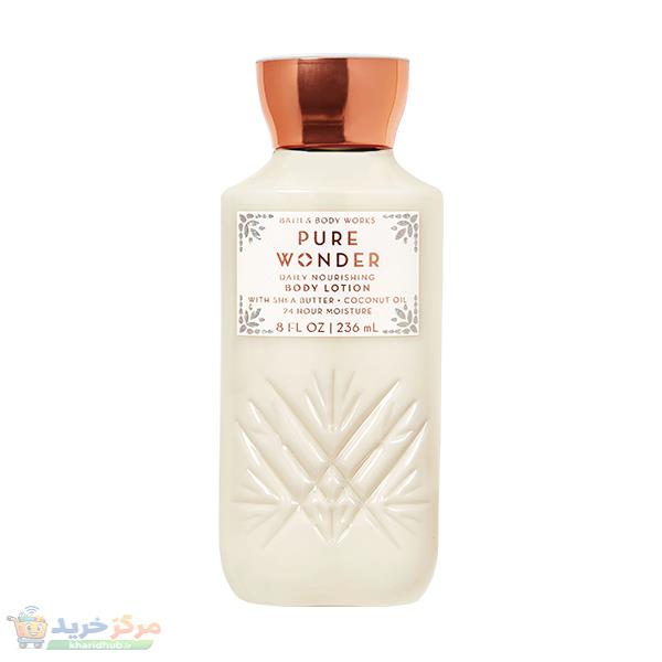 لوسیون بدن بس اند بادی ورکز مدل Pure Wonder حجم 236 میلی لیتر