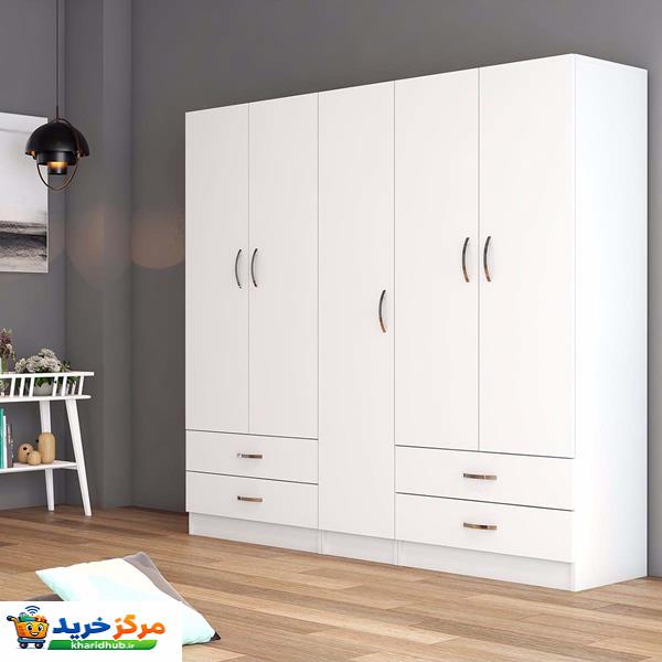 کمد لباس فلفور کابینت مدل MDF-TD20045180