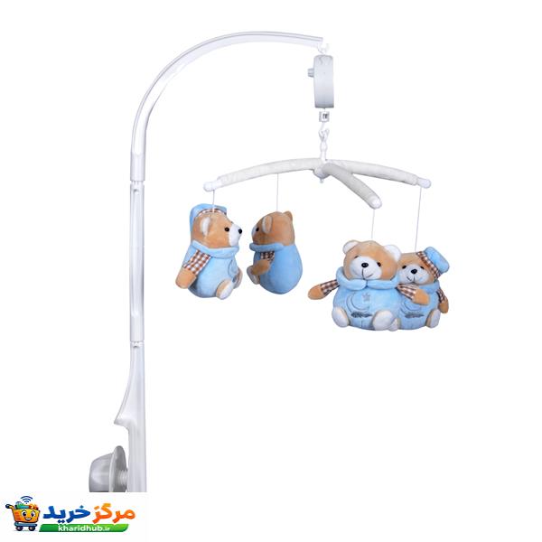 آویز تخت کودک مدل گیگلز طرح خرسها