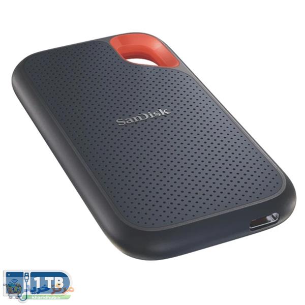 اس اس دی اکسترنال سن دیسک مدل Extreme E61 ظرفیت 1 ترابایت رابط USB 3.2 Gen2
