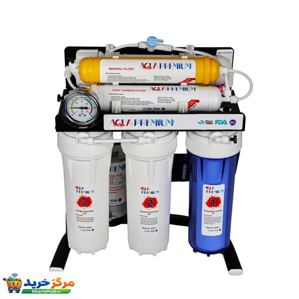 دستگاه تصفیه کننده آب آکواپرمیوم مدل A6RO6-BK-TP