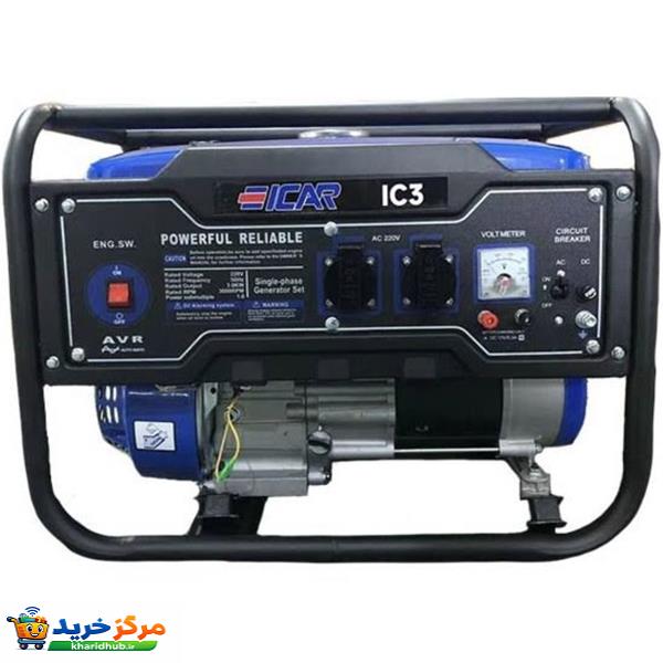موتور برق بنزینی 5 اسب بخار ایکار مدل IC3