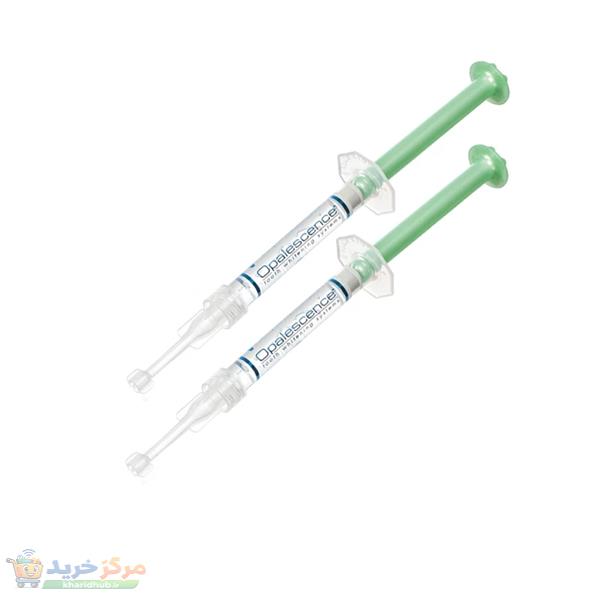 ژل بلیچینگ سفید کننده دندان اوپالسنس مدل 20 حجم 1.2 میلی لیتر بسته 2 عددی