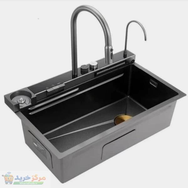 سینک ظرفشویی مدل پیانویی اسمارت توکار