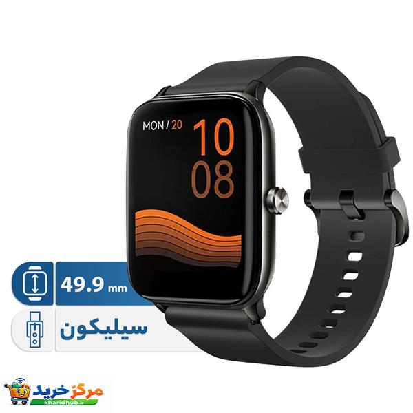 ساعت هوشمند 49.9 میلی متری هایلو مدل GST GLOBAL با بند سیلیکونی