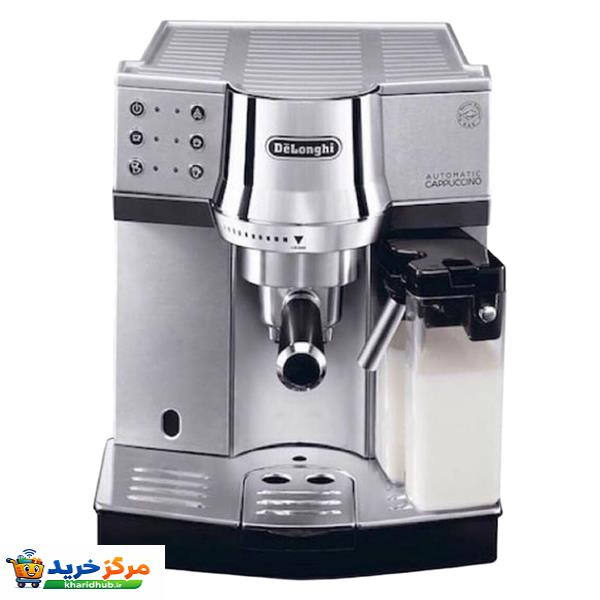 اسپرسوساز خانگی 1200 میلی‌لیتری دلونگی مدل EC850M با مصرف پودر قهوه، مناسب تهیه اسپرسو، کاپوچینو و کافه لاته