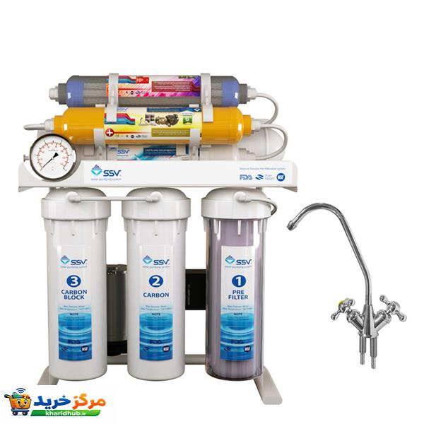 دستگاه تصفیه آب اس اس وی مدل UltraTec 2W X800 به همراه شیر دوکاره