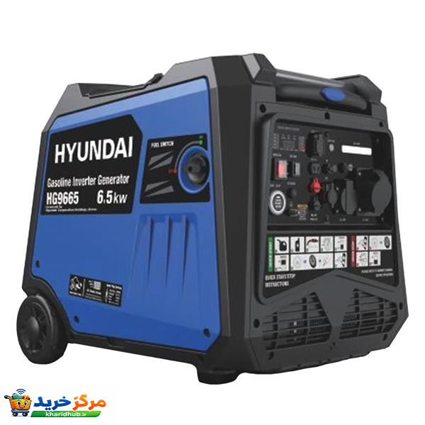 موتور برق بنزینی 9 اسب بخار هیوندای مدل HG-9665