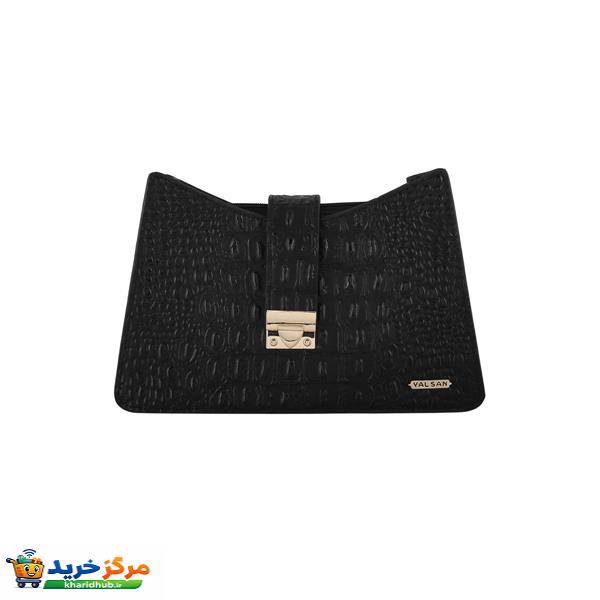 کیف دوشی زنانه چرم یلسان مدل آنجلا GAN-138-msk