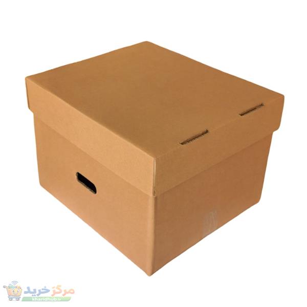 جعبه اسباب کشی مدل درب دار 40x35x27-T10 بسته 10 عددی