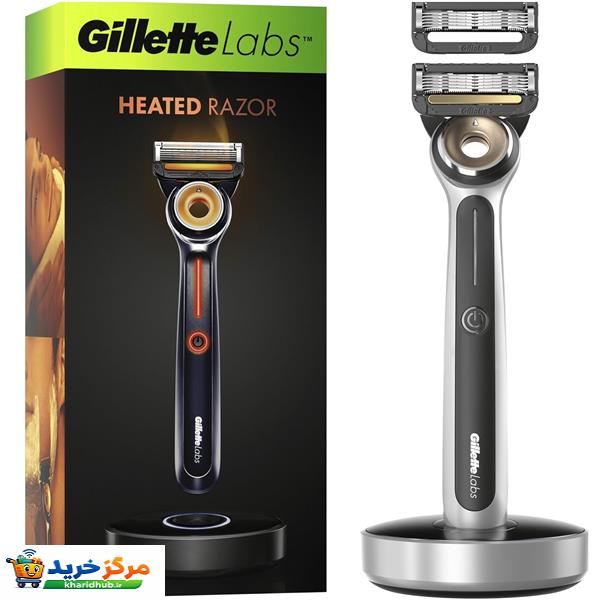 خود تراش ژیلت مدل Labs Heated Razor به همراه یدک