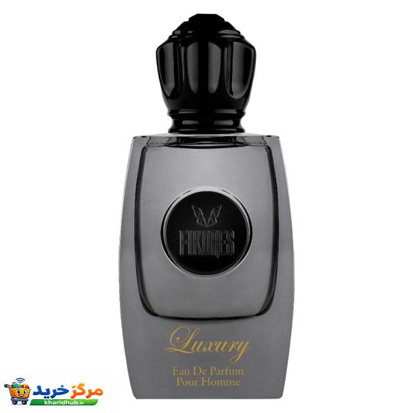 ادو پرفیوم مردانه فیکورس مدل Luxury Black حجم 80 میلی لیتر