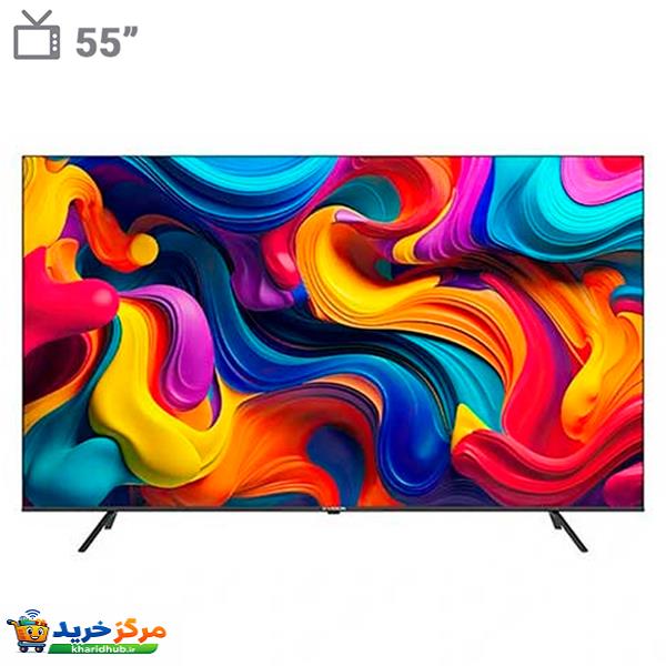 تلویزیون ال ای دی هوشمند ایکس ویژن مدل 55X15 سایز 55 اینچ