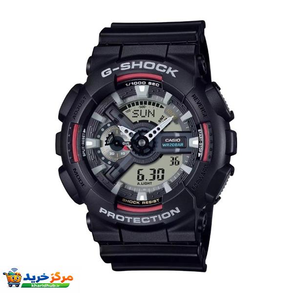 ساعت مچی عقربه‌ای کوارتز مردانه کاسیو مدل GA-110RL-1ADR