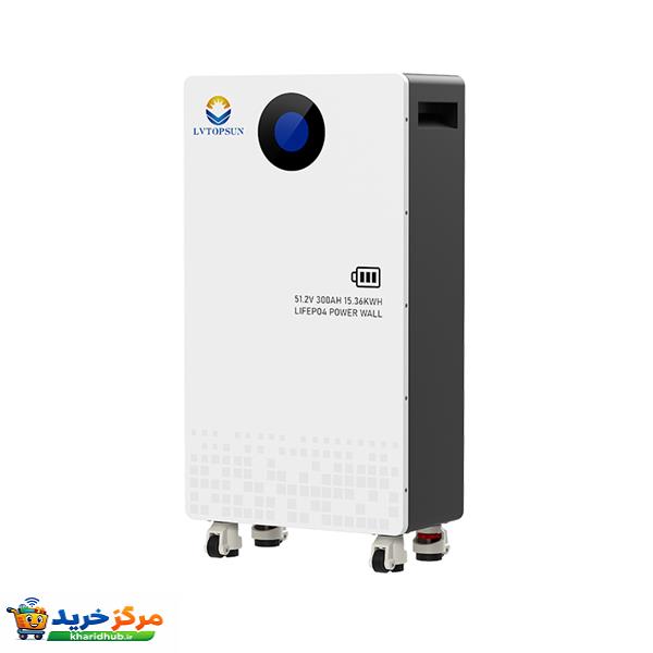 باتری لیتیوم خورشیدی ال وی تی اس مدل LVTS-512300-G3 ظرفیت 15 کیلووات