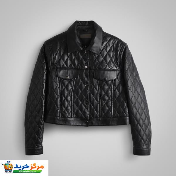 کت چرم زنانه چرم مشهد مدل K0138-001