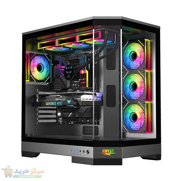 کیس کامپیوتر گیمینگ اوست مدل GT-AQ1-MB