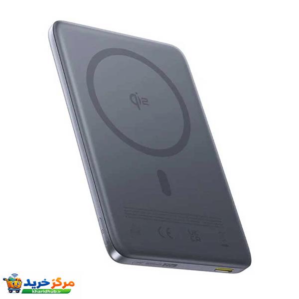 پاوربانک 27 وات بیسوس مدل PicoGo Ultra-Slim Qi2 ظرفیت 10000 میلی‌آمپرساعت