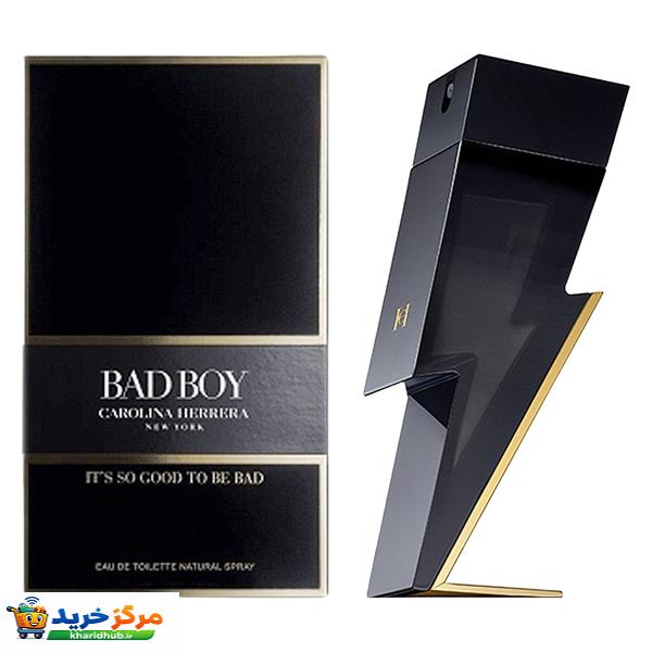 ادو تویلت مردانه کارولینا هررا مدل Bad Boy حجم 100 میلی لیتر